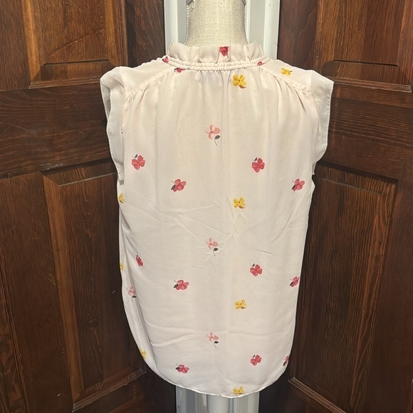Loft Floral Sleeveless Blouse - Picture 4 of 6